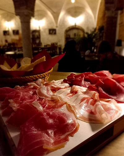 Selezione di salumi